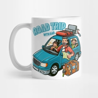 Road trip with Dad Mug